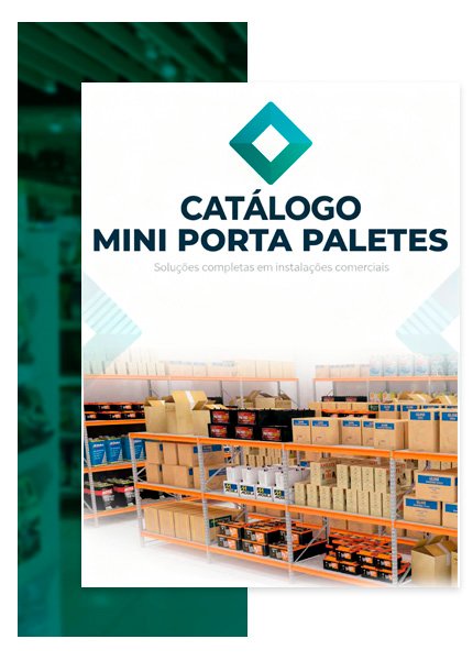 Mini porta paletes